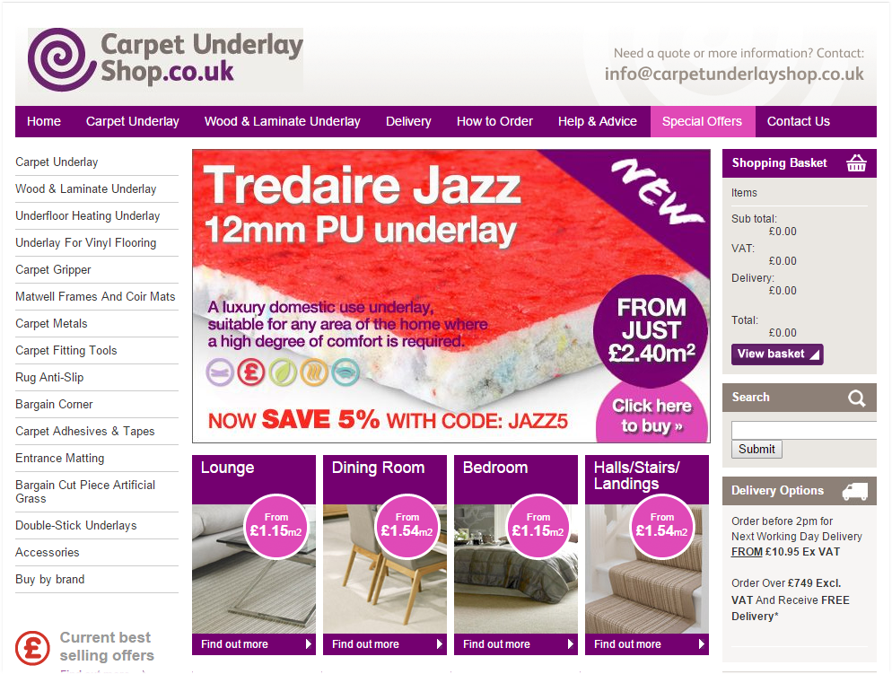 carpet underlay scr
