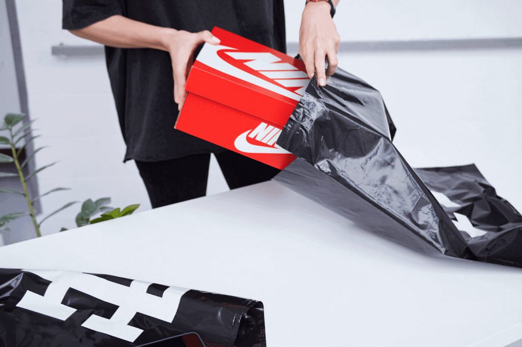 personalised mailing bag