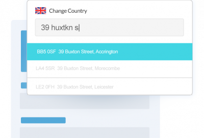 image demonstrating address validation and verification by fetchify