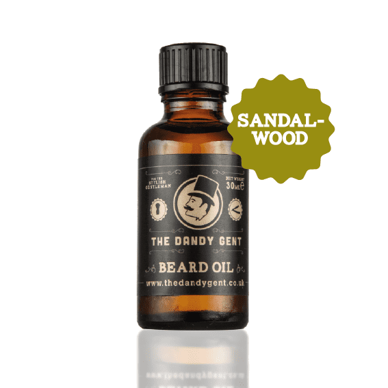 A small business christmas gift idea- sandalwood beard oil from the dandy gent